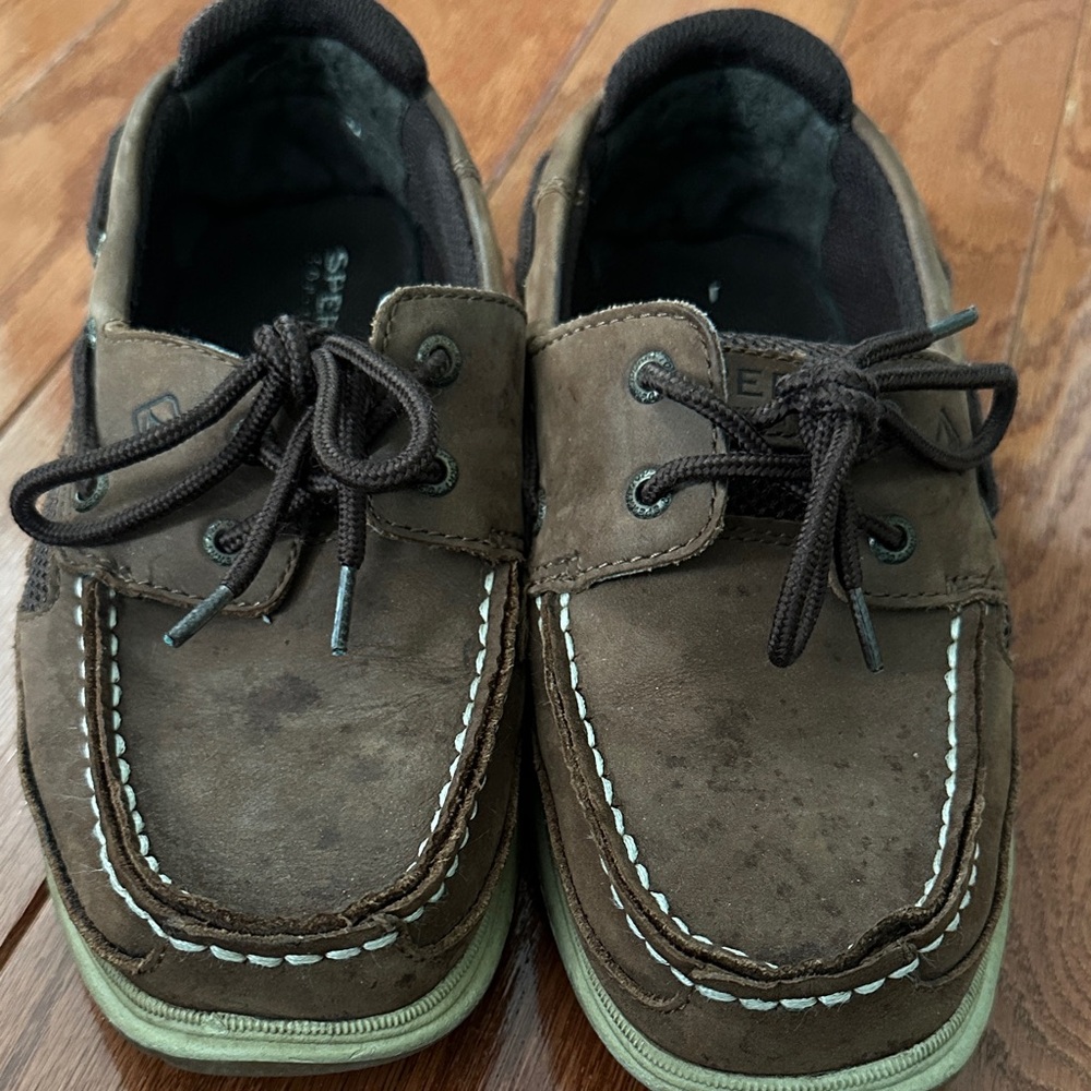 Sperry Kids Brown Boat Shoes